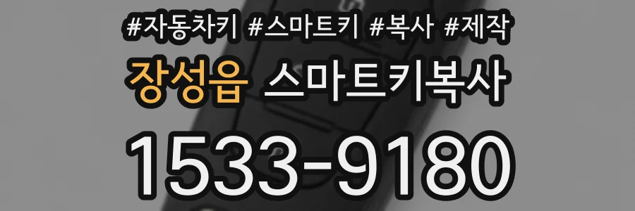 장성읍 스마트키복사
