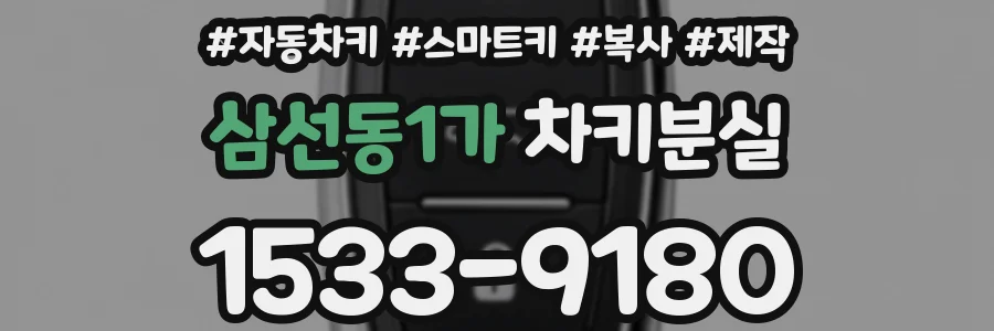 삼선동1가 차키분실
