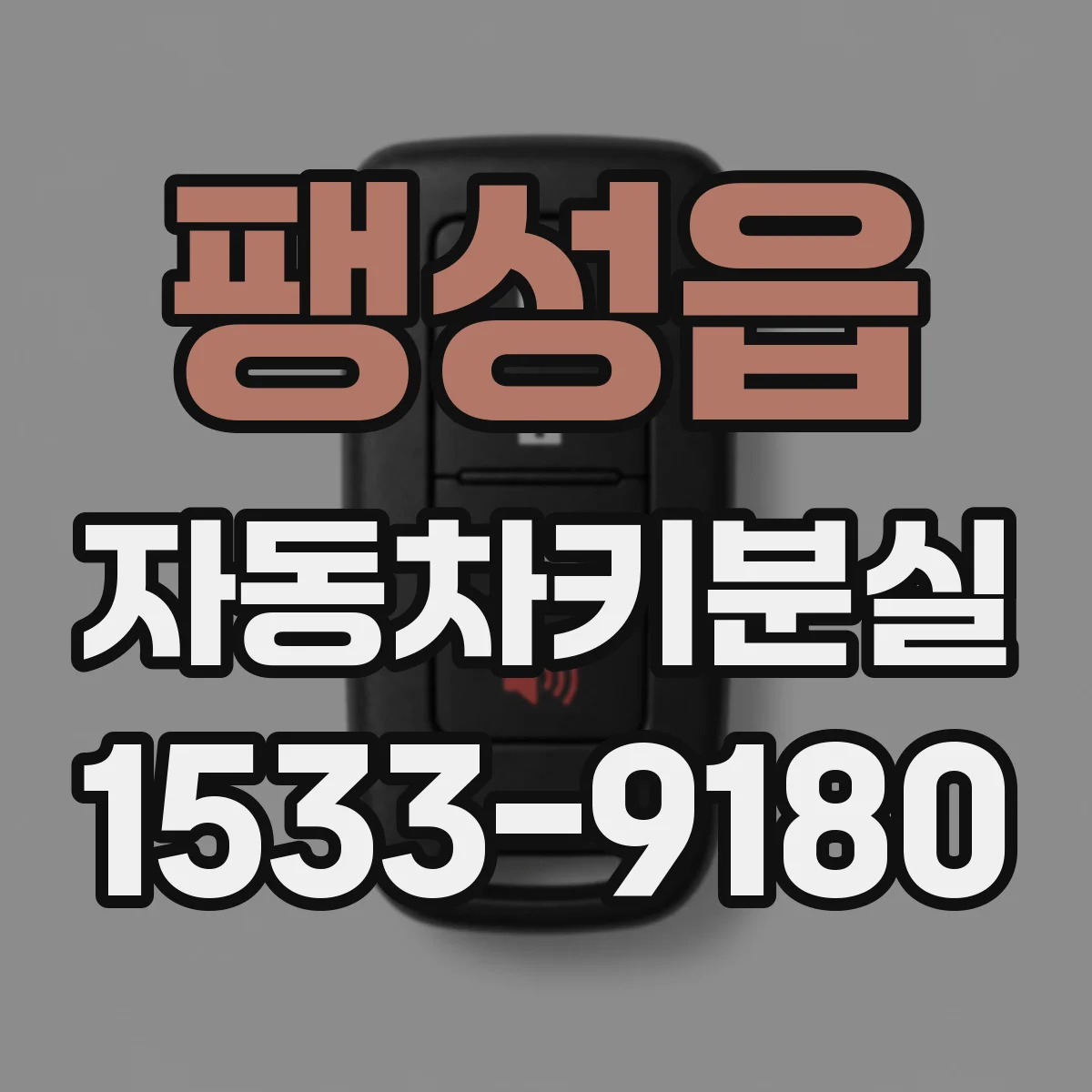 팽성읍 자동차키분실