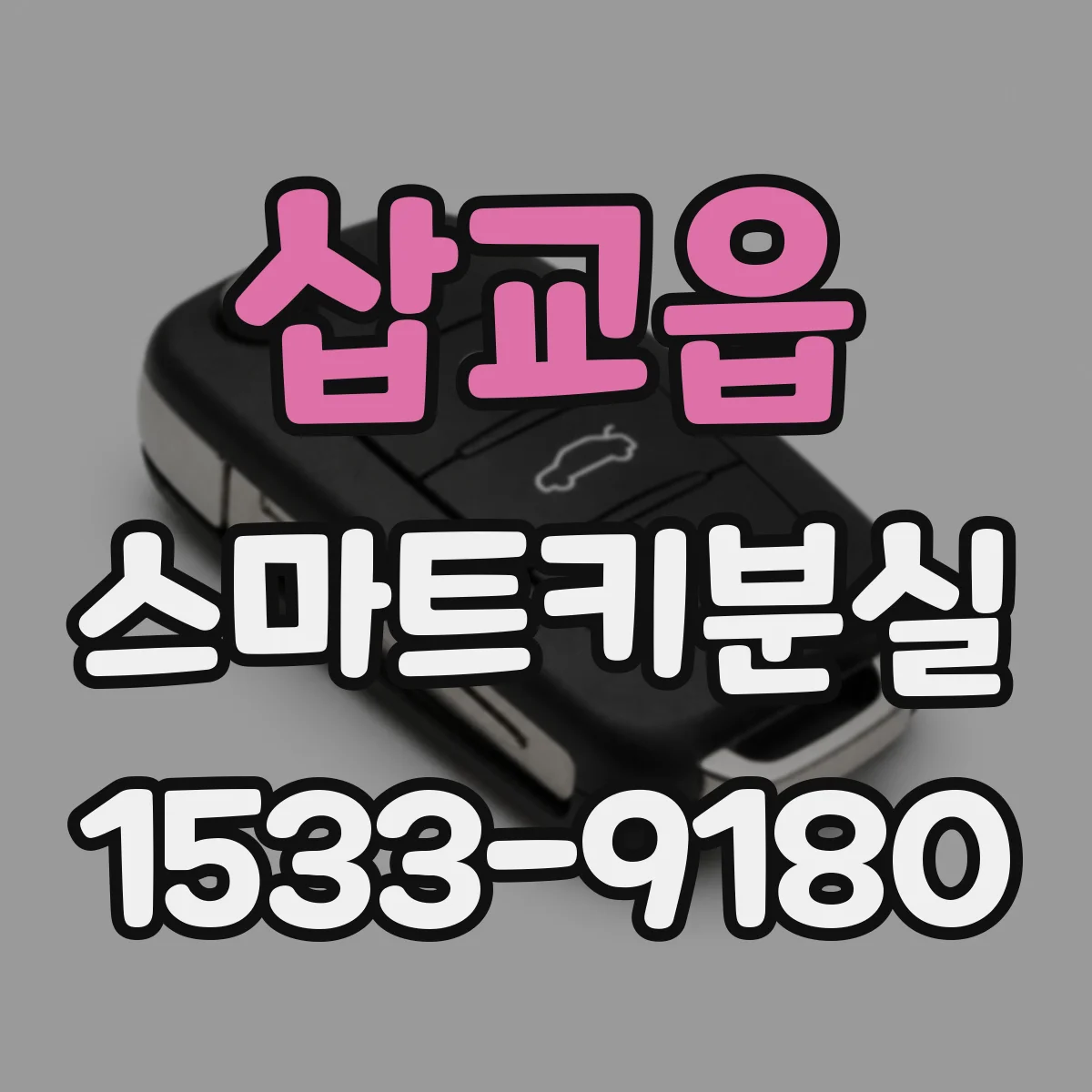 삽교읍 스마트키분실