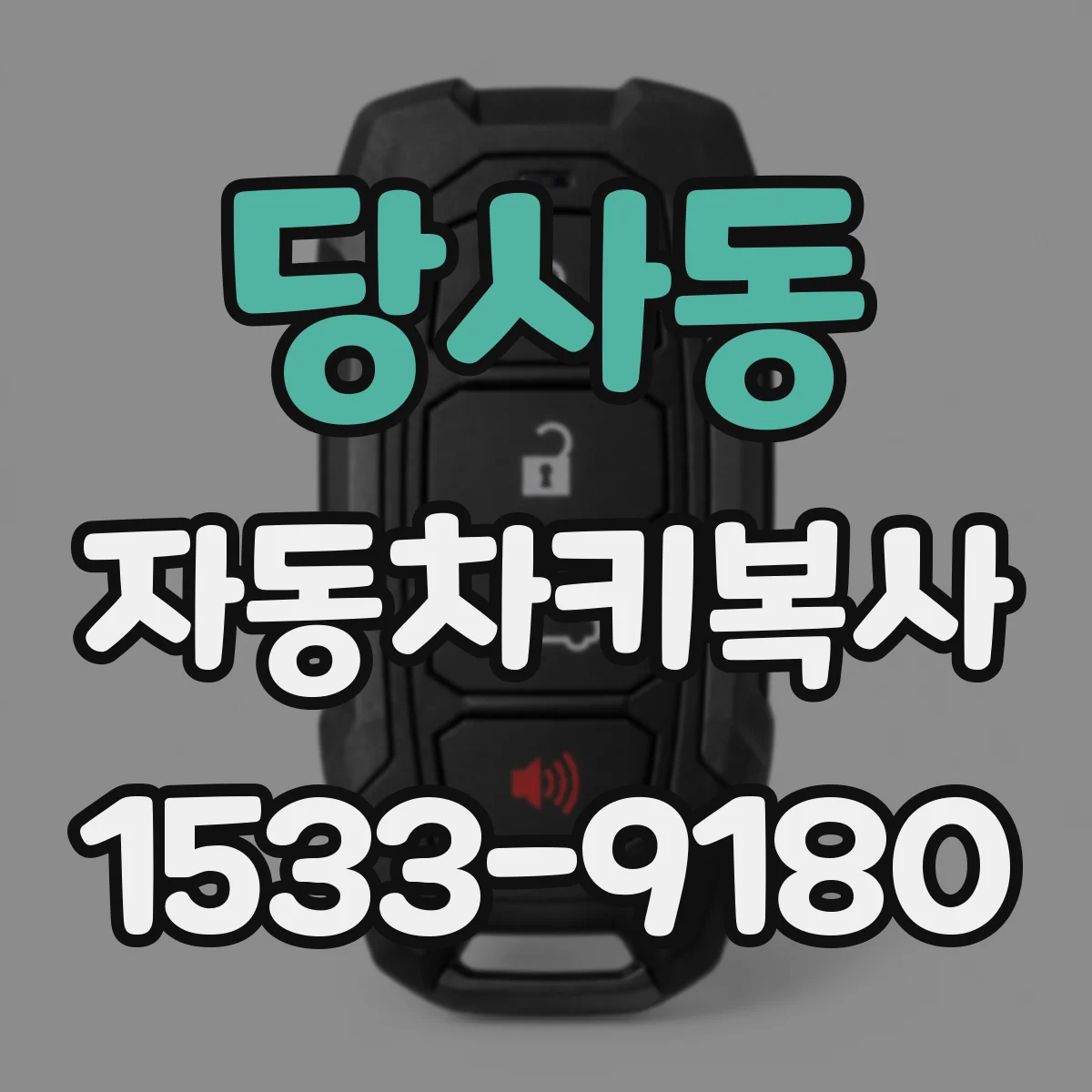 당사동 자동차키복사