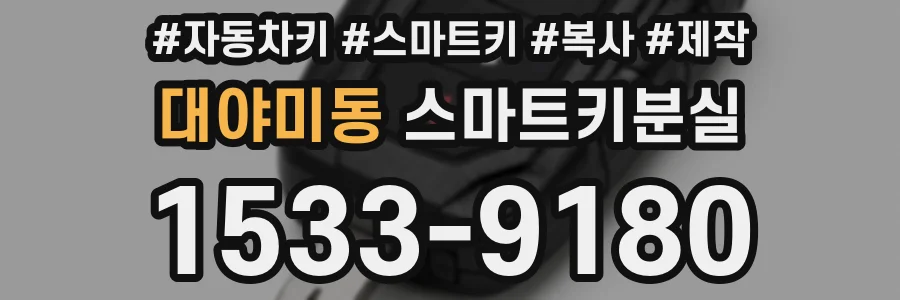 대야미동 스마트키분실