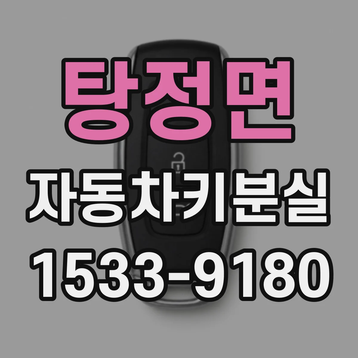 탕정면 자동차키분실
