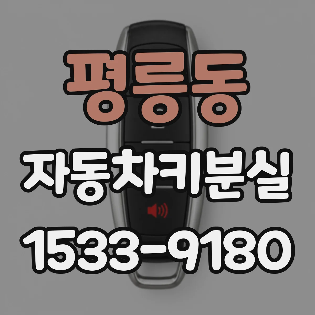 평릉동 자동차키분실