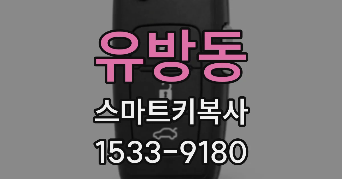 유방동 스마트키복사