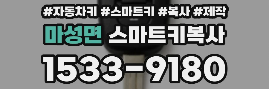 마성면 스마트키복사