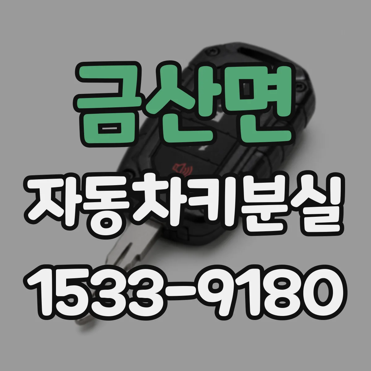 금산면 자동차키분실