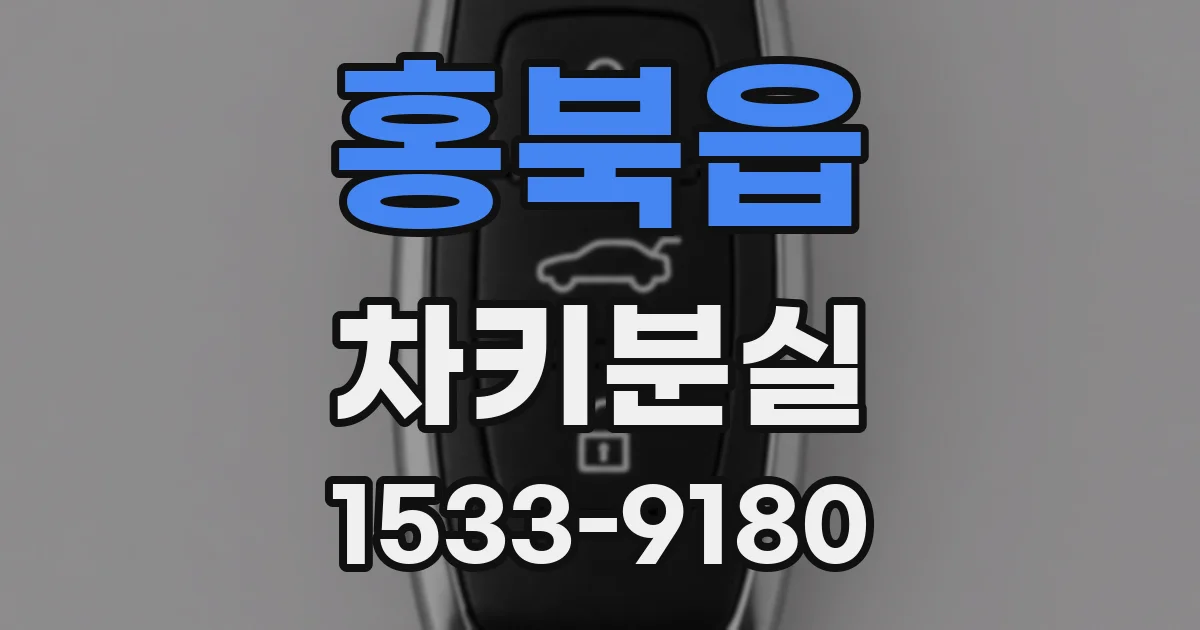 홍북읍 차키분실