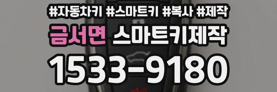 금서면 스마트키제작