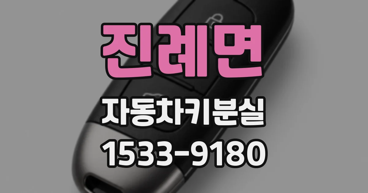진례면 자동차키분실