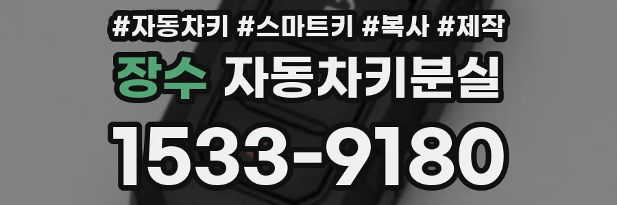 장수 자동차키분실