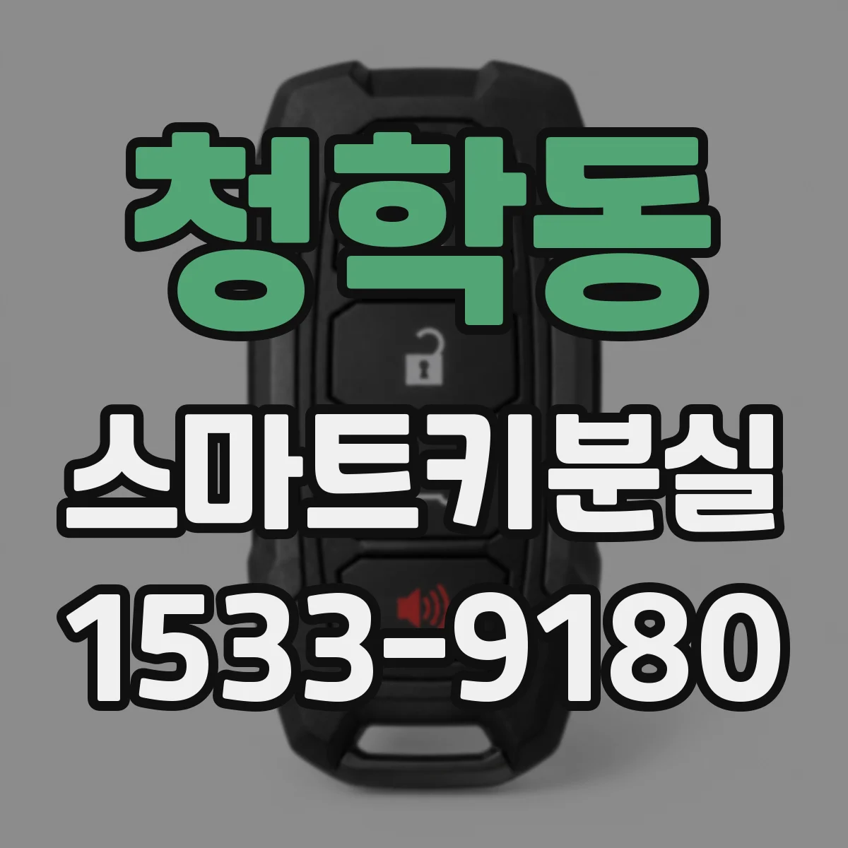 청학동 스마트키분실