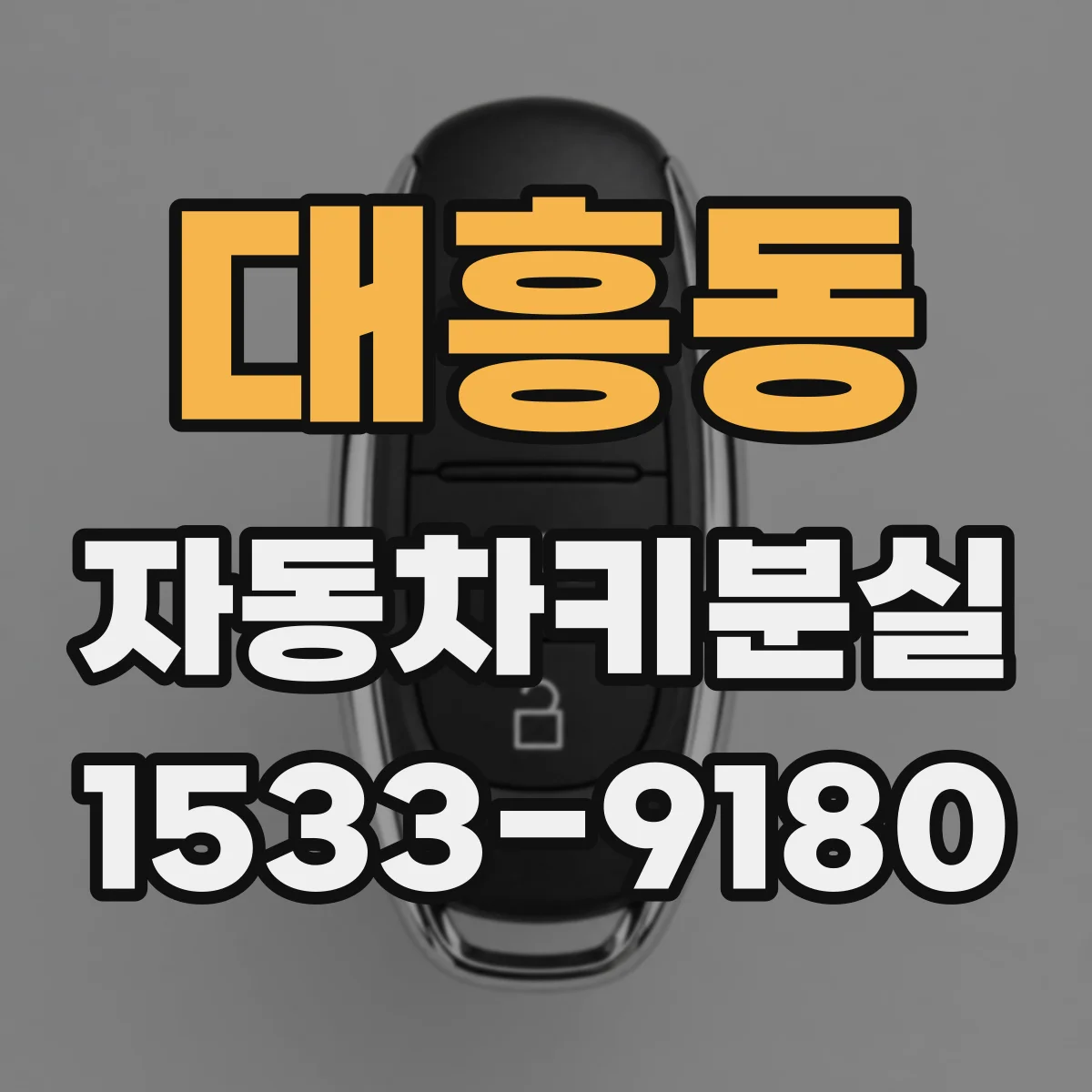 대흥동 자동차키분실