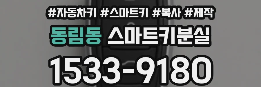 동림동 스마트키분실