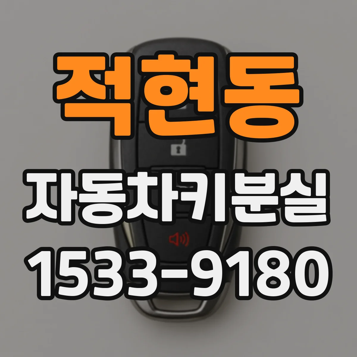 적현동 자동차키분실