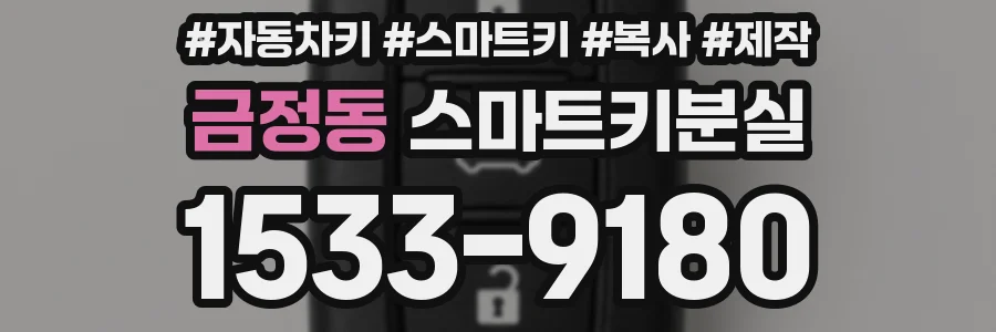 금정동 스마트키분실