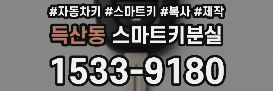 득산동 스마트키분실