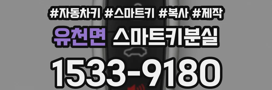 유천면 스마트키분실