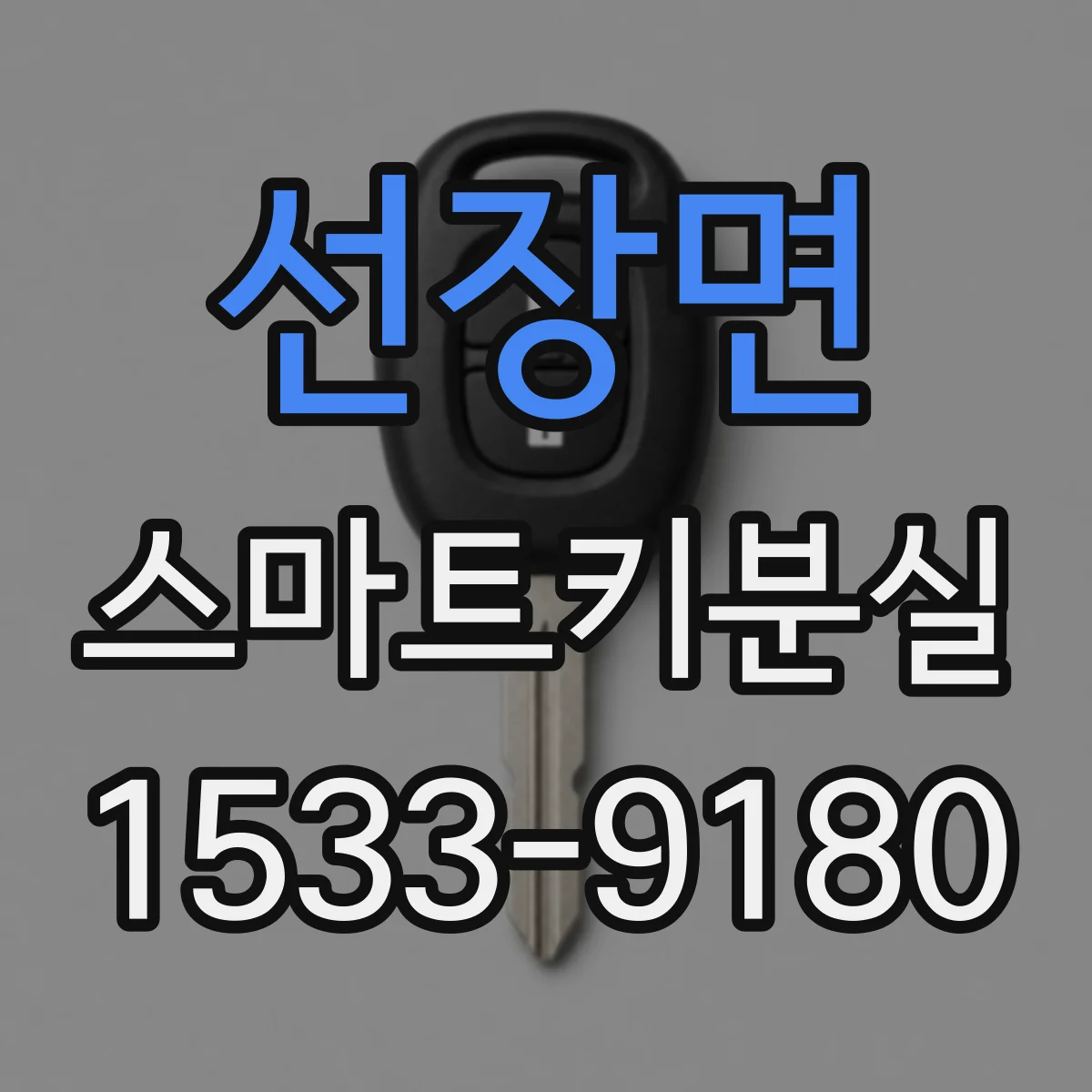 선장면 스마트키분실