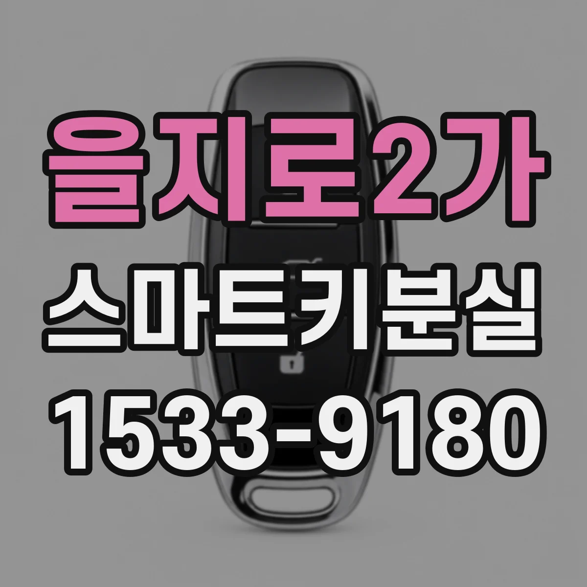 을지로2가 스마트키분실