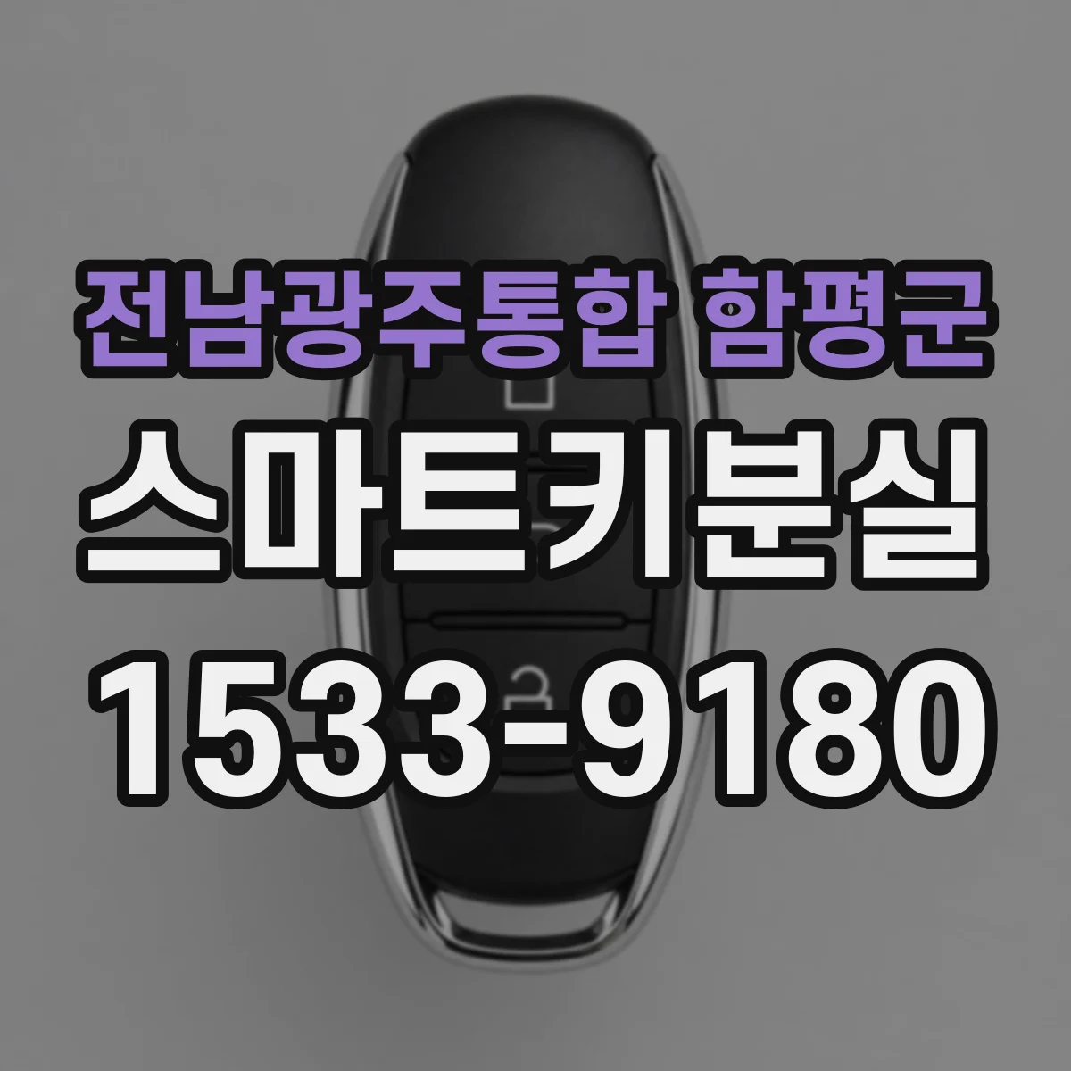 전남광주통합 함평군 스마트키분실