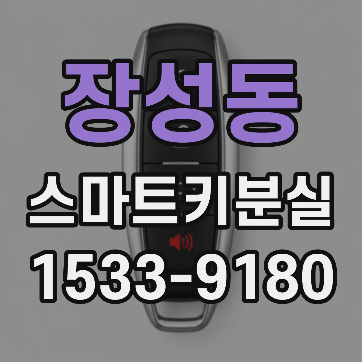 장성동 스마트키분실
