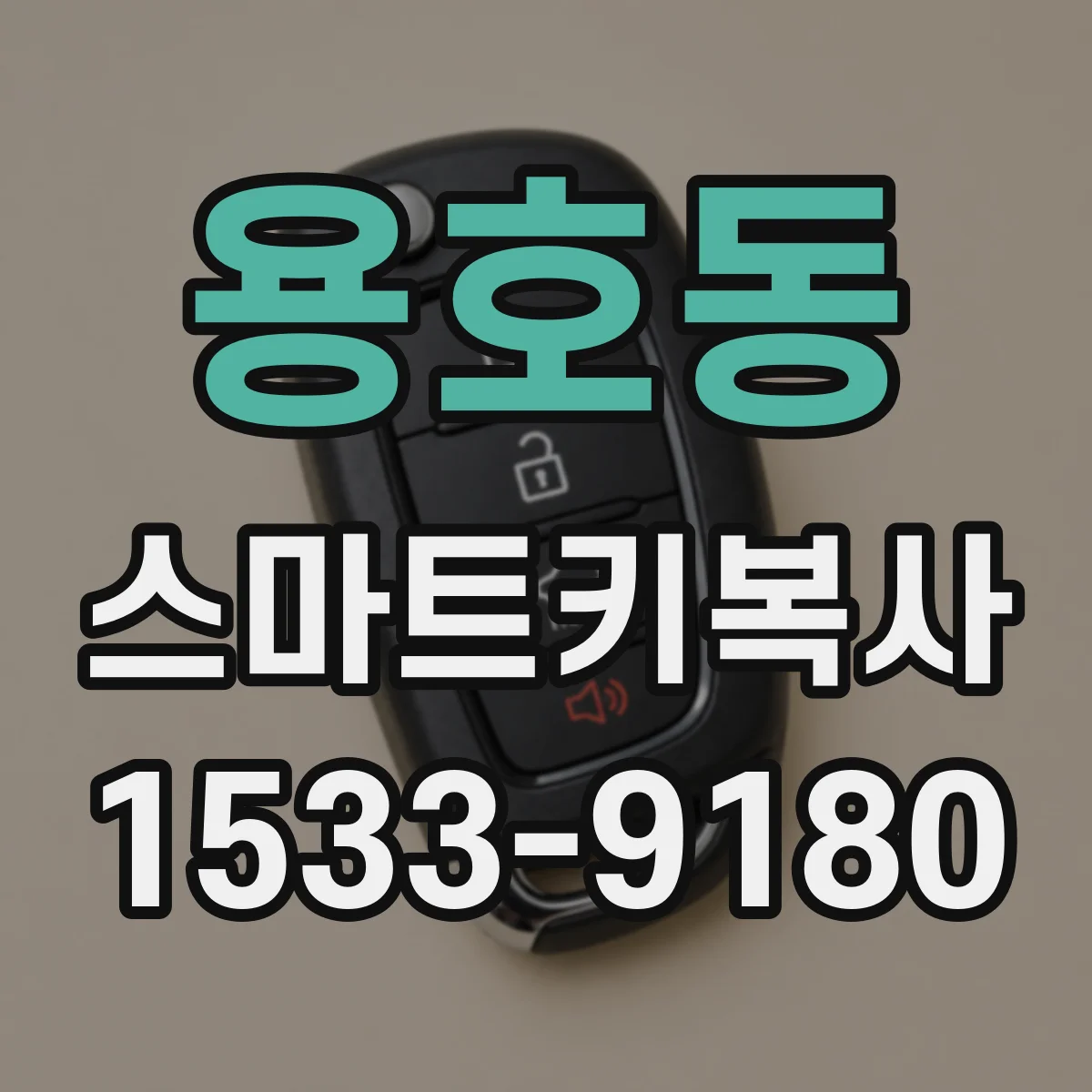 용호동 스마트키복사