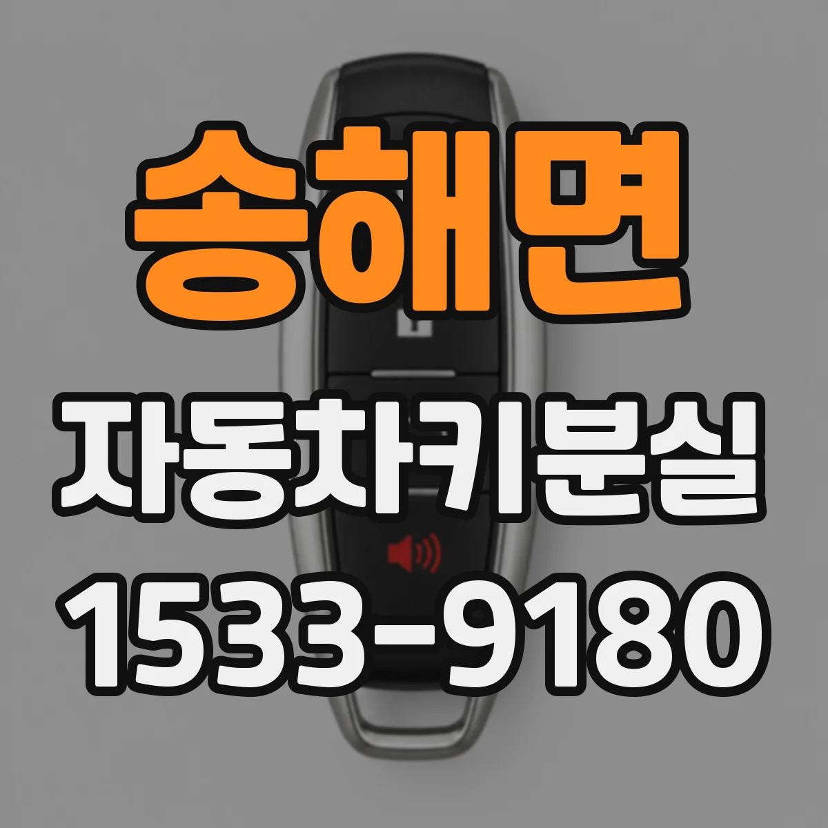 송해면 자동차키분실
