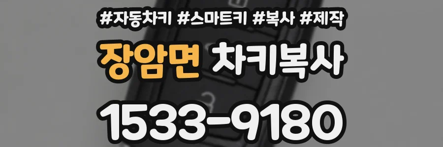 장암면 차키복사