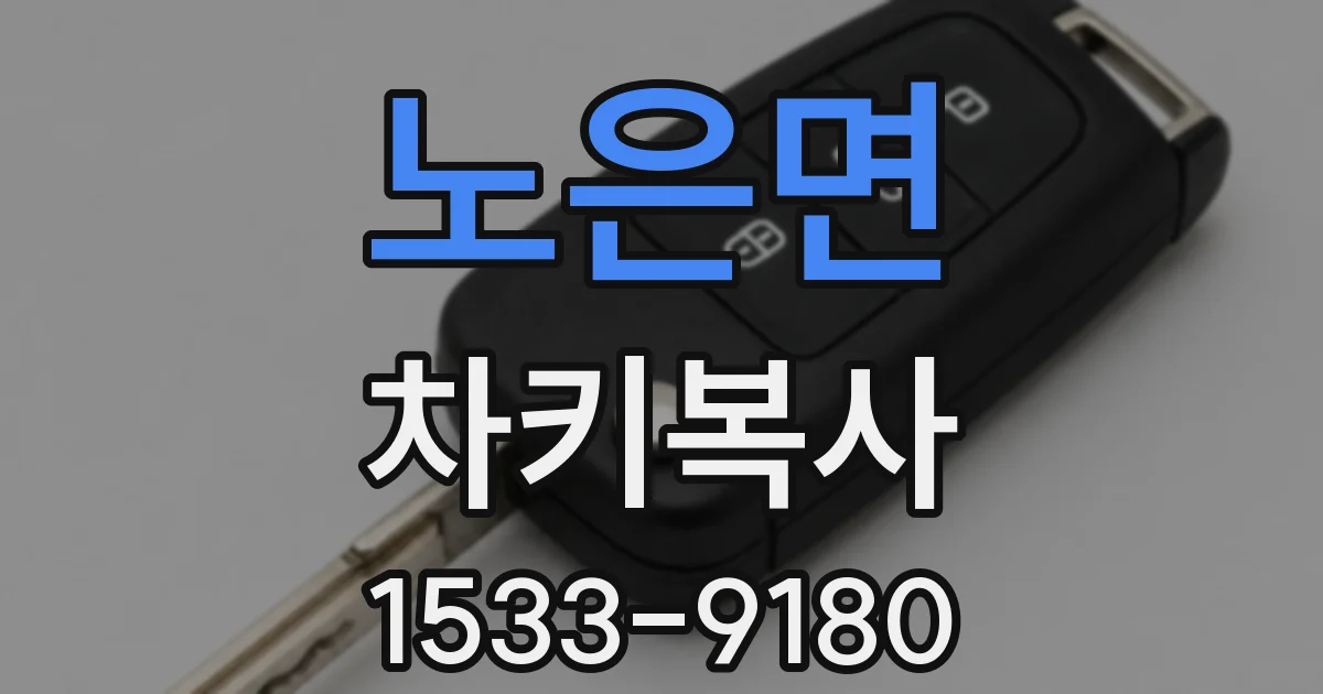 노은면 차키복사