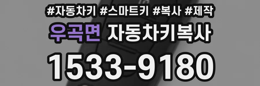 우곡면 자동차키복사