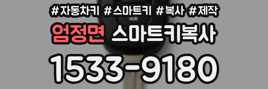 엄정면 스마트키복사