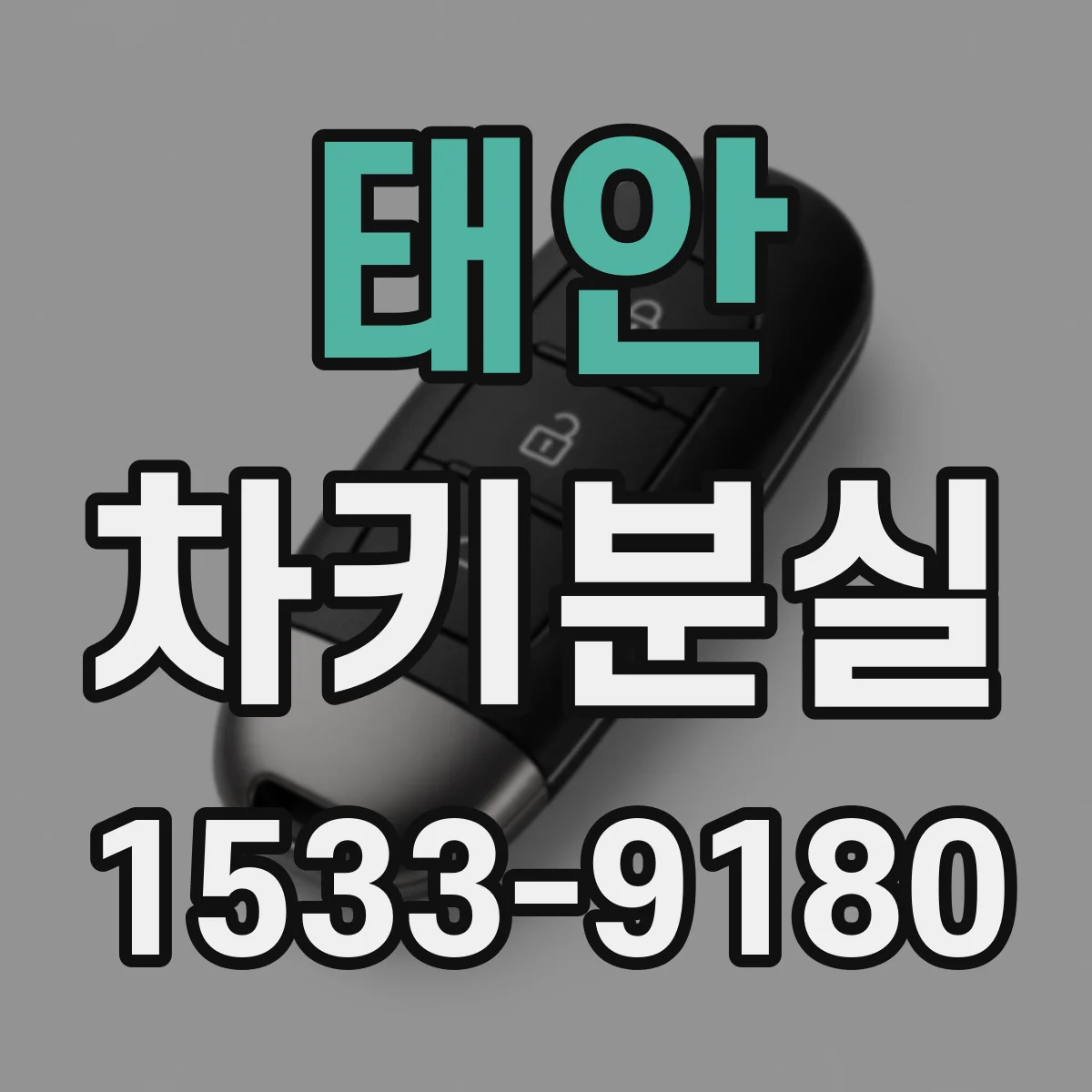 태안 차키분실