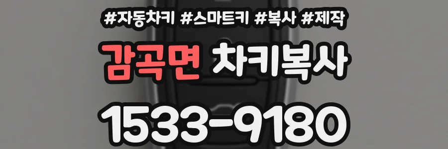 감곡면 차키복사