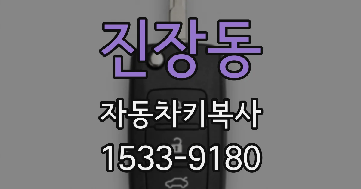 진장동 자동차키복사