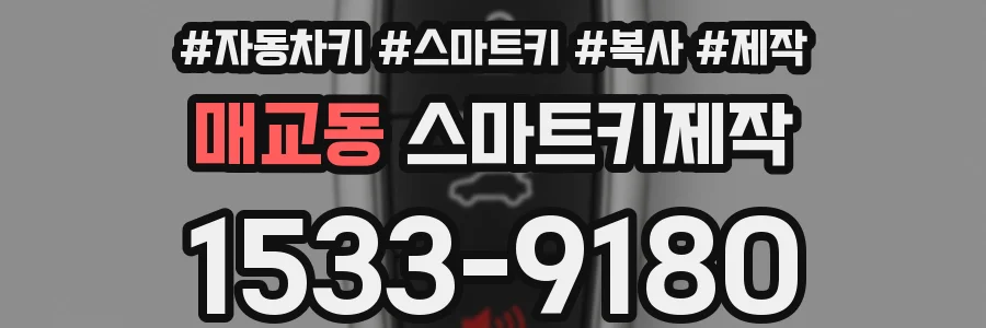 매교동 스마트키제작