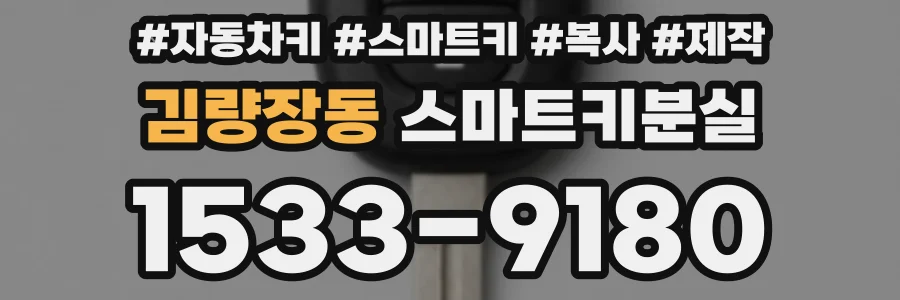 김량장동 스마트키분실