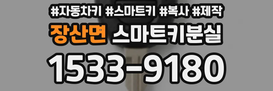 장산면 스마트키분실