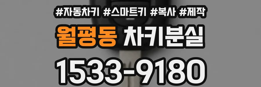 월평동 차키분실