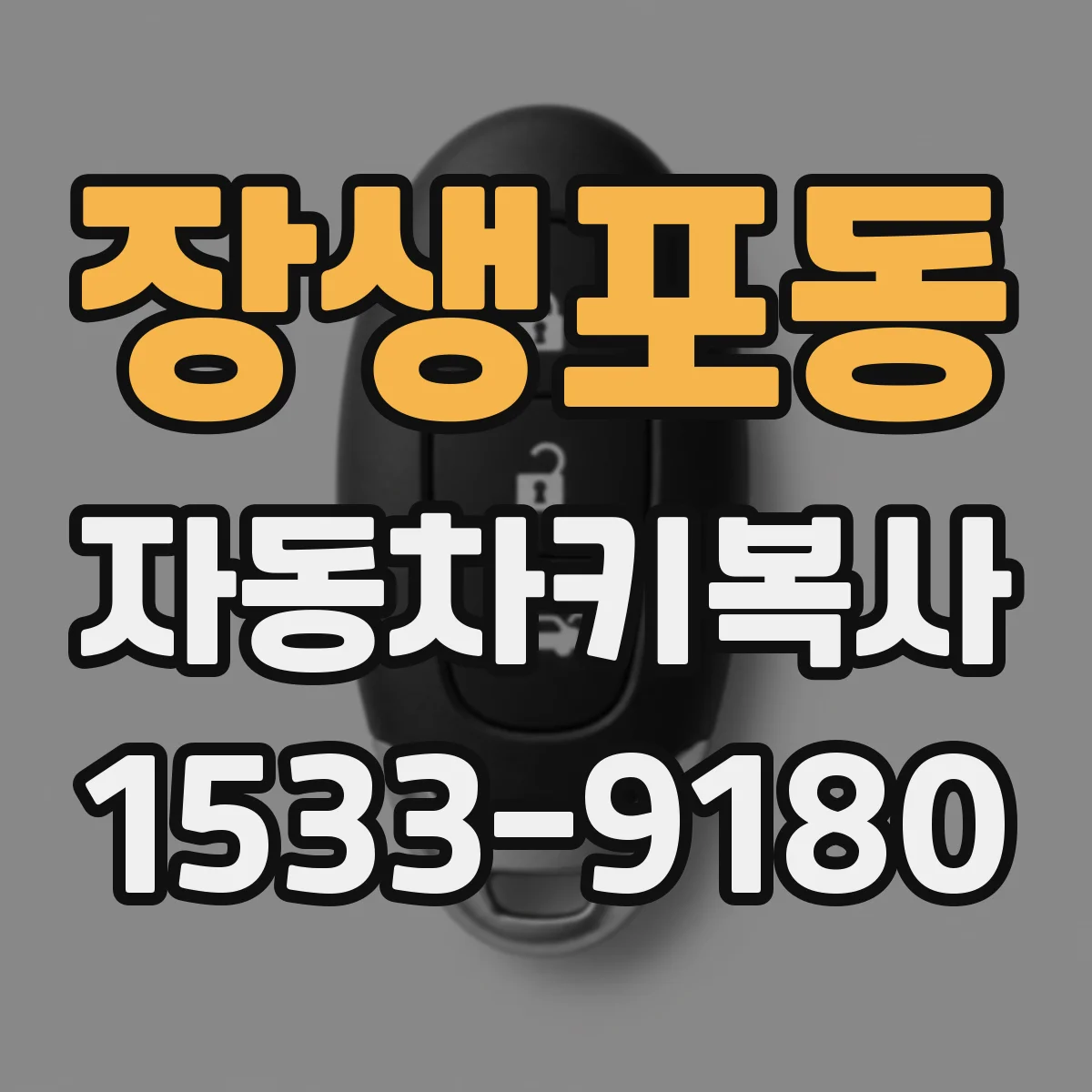 장생포동 자동차키복사