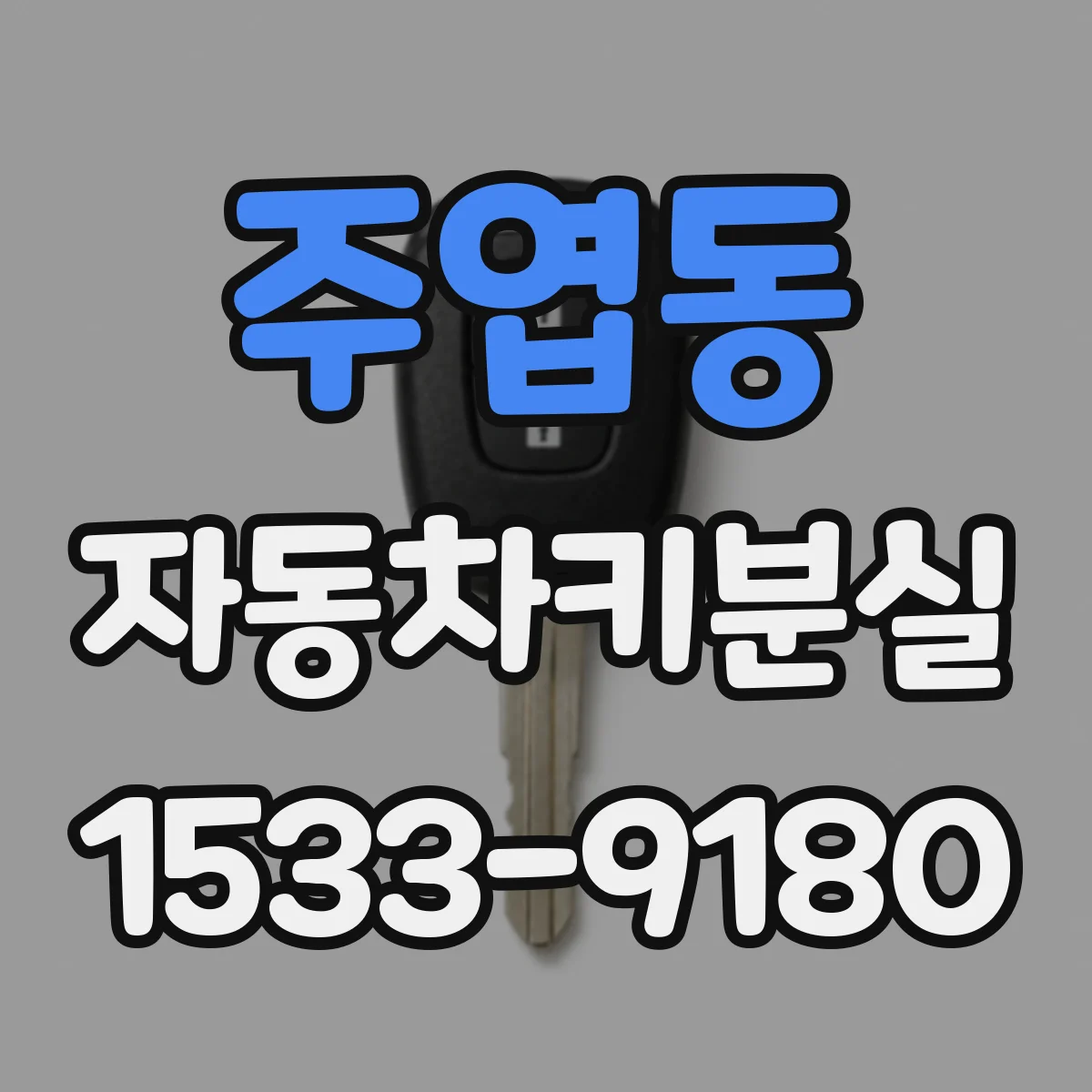 주엽동 자동차키분실