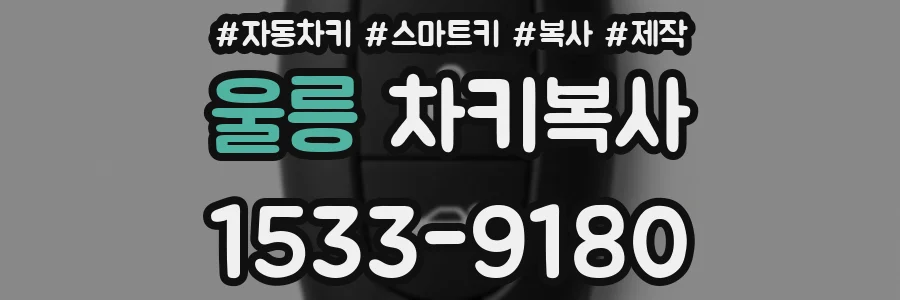 울릉 차키복사