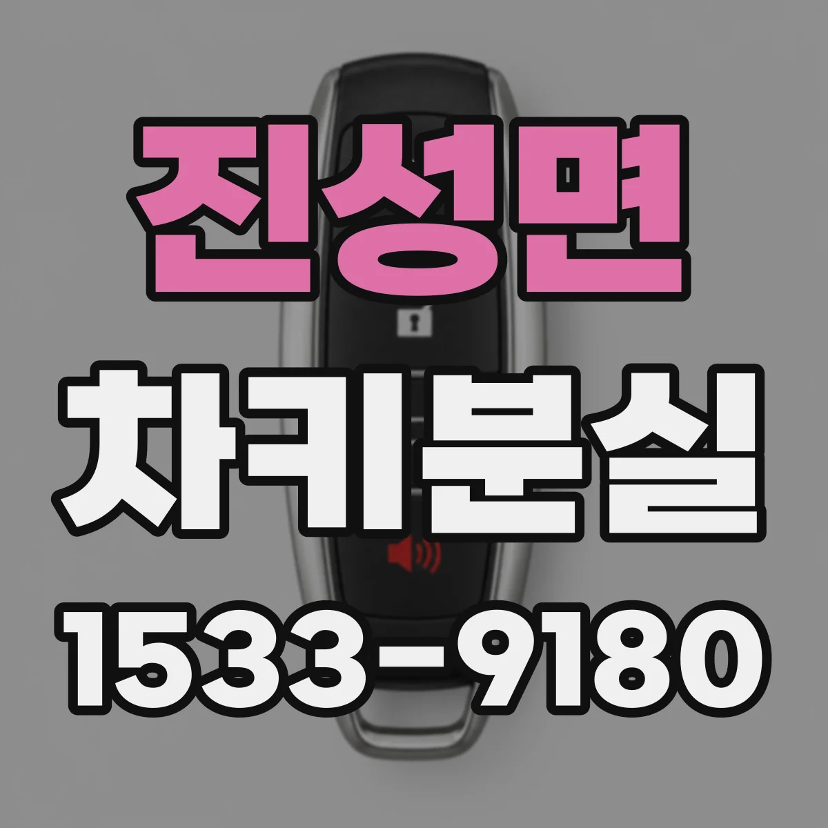 진성면 차키분실