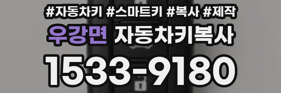 우강면 자동차키복사