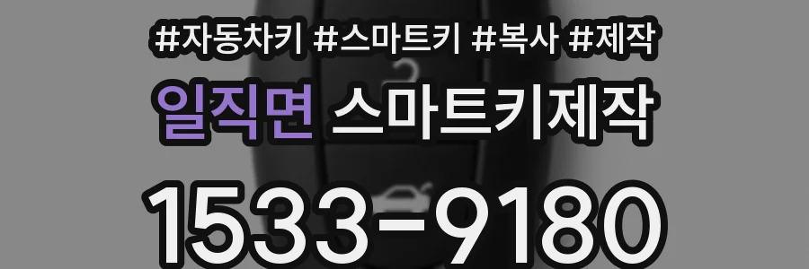 일직면 스마트키제작