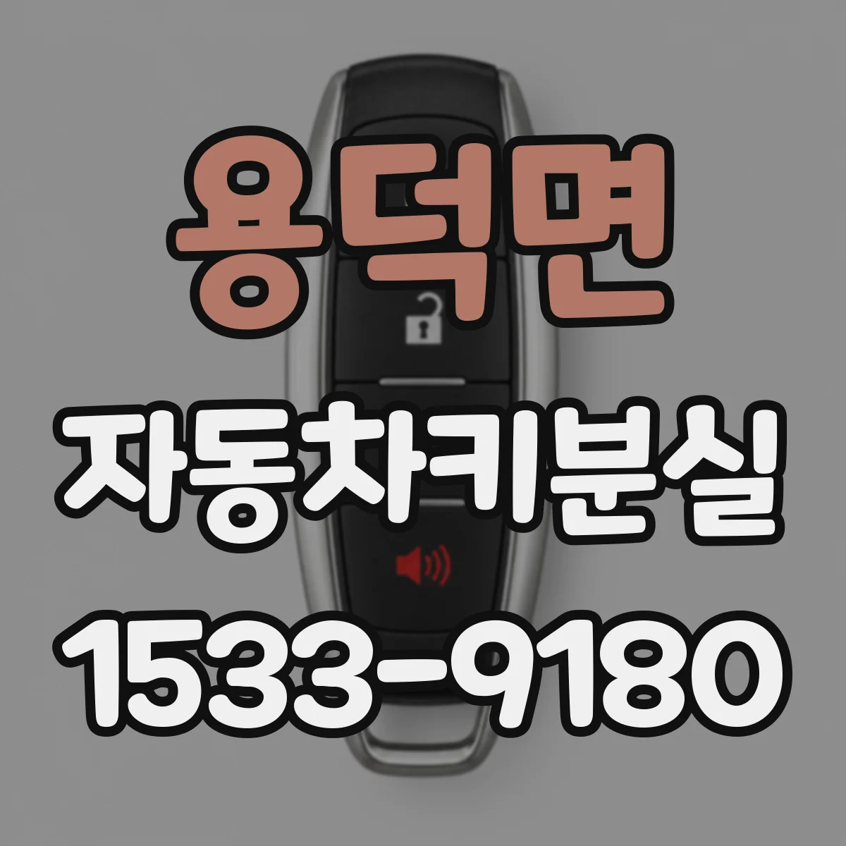 용덕면 자동차키분실