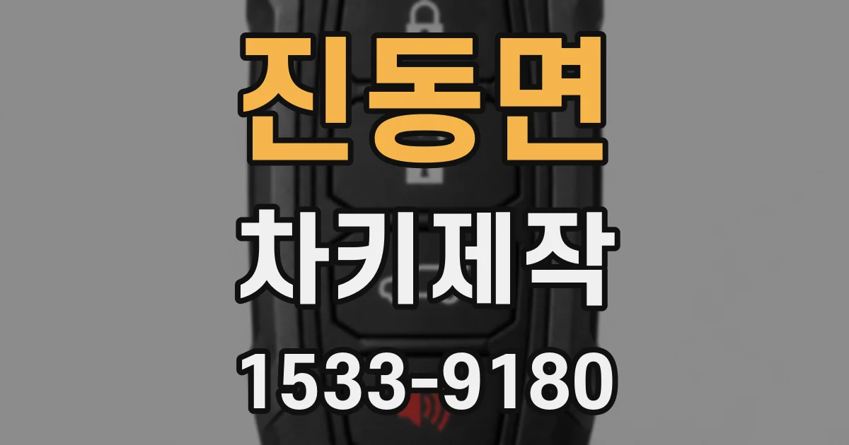 진동면 차키제작