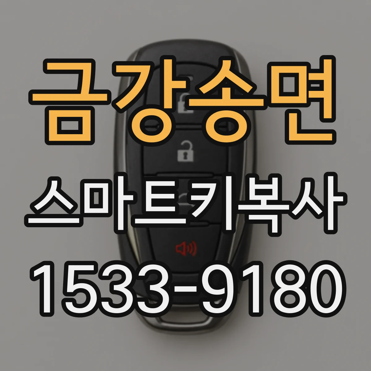 금강송면 스마트키복사