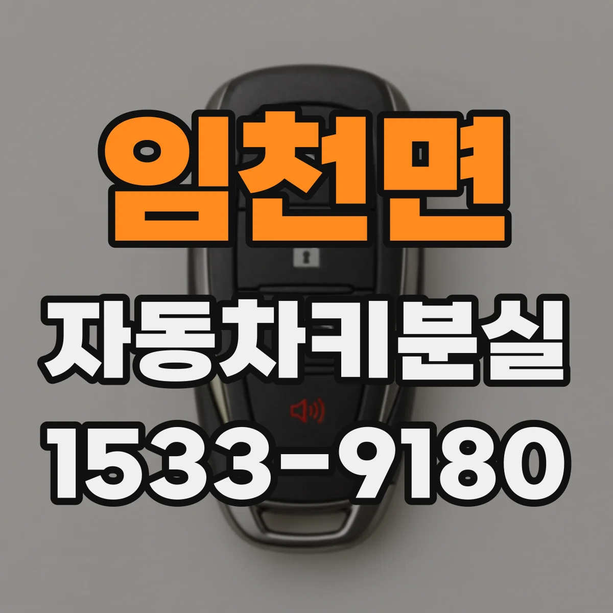 임천면 자동차키분실