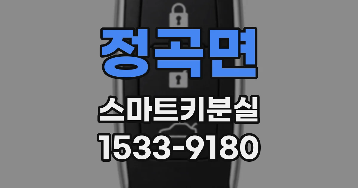 정곡면 스마트키분실